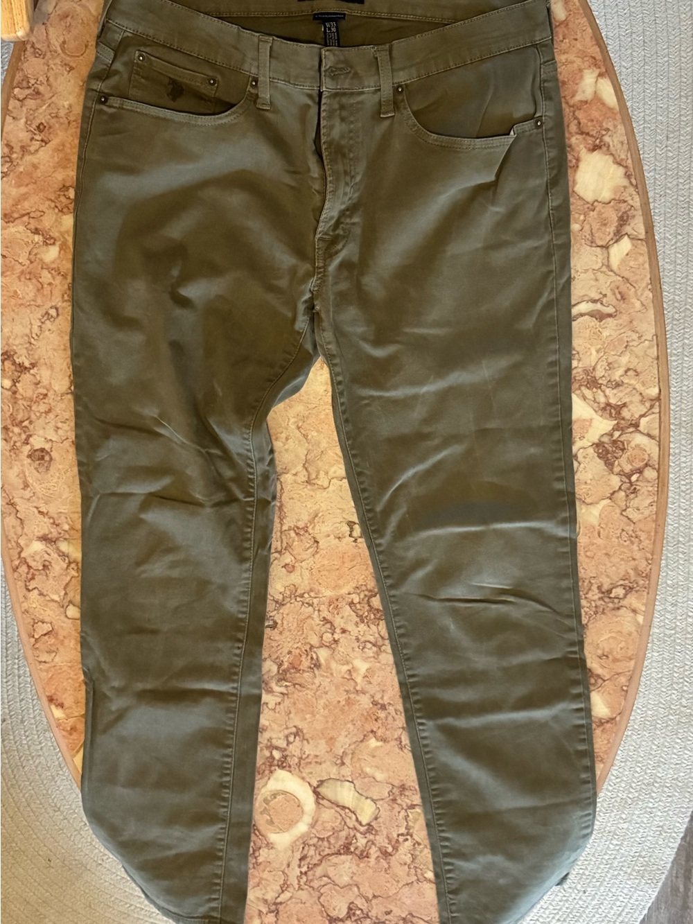 U.S. Polo Assn. Stretch Pants in Olive